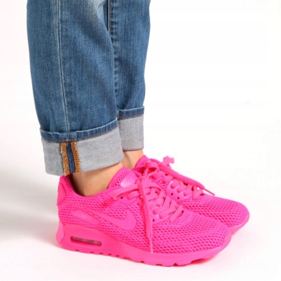 Nike Air Max 90 Ultra Breathe Hot Pink - Picture 4 of 6